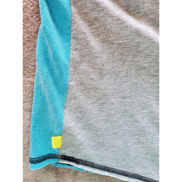 Zumba Wear XL X-Lovely Reversible Tank Top For Women Blue & Gray - Picture 2 of 6